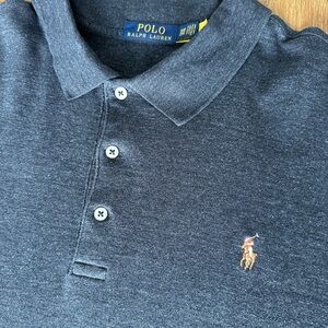 Polo by Ralph Lauren 3XL Tall Men's Dark Gray Polo Shirt